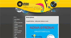 Desktop Screenshot of nuvision.pl