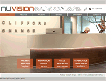Tablet Screenshot of nuvision.com.au